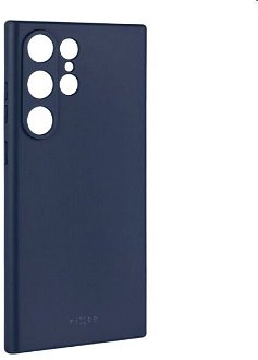 Zadný pogumovaný kryt FIXED Story pre Samsung Galaxy S23 Ultra, modrá