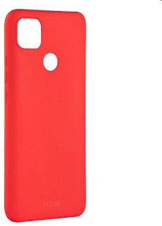 Zadný pogumovaný kryt FIXED Story pre Xiaomi Redmi 10A, červená