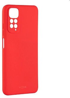 FIXED Story Zadný pogumovaný kryt pre Xiaomi Redmi Note 11, červené 2