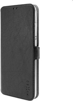 Knižkové puzdro FIXED Topic pre Samsung Galaxy A12, čierna