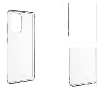 FIXED TPU Gélové púzdro pre Samsung Galaxy A52/A52 5G/A52s 5G, číre 3