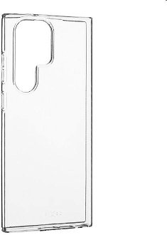 FIXED TPU Gélové puzdro Slim AntiUV pre Samsung Galaxy S23 Ultra, transparentné