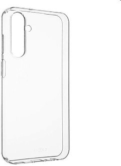 Ultratenký gélový zadný kryt FIXED TPU Skin pre Samsung Galaxy A25 5G, 0,6 mm, transparentná