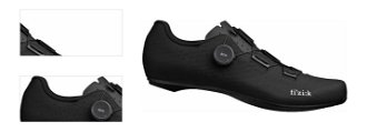 fi´zi:k Tempo Decos Carbon Black/Black 40,5 Pánska cyklistická obuv 4