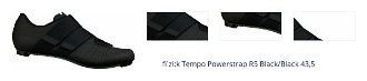 fi´zi:k Tempo Powerstrap R5 Black/Black 43,5 Pánska cyklistická obuv 1