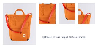 Fjällräven High Coast Totepack 207 Sunset Orange 1