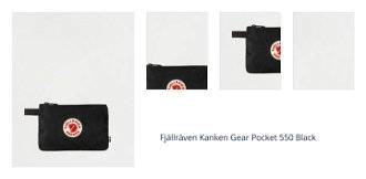 Fjällräven Kanken Gear Pocket 550 Black 1