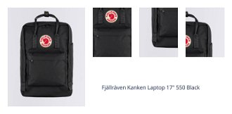 Fjällräven Kanken Laptop 17" 550 Black 1