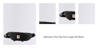 Fjällräven Ulvö Hip Pack Large 550 Black 1