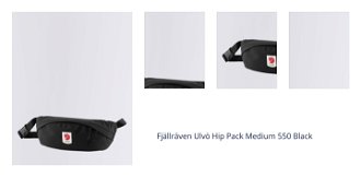 Fjällräven Ulvö Hip Pack Medium 550 Black 1