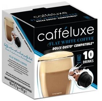 Flat white, Cafféluxe - 10 kapsúl pre Dolce Gusto kávovary