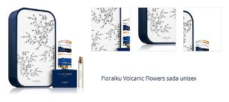 Floraïku Volcanic Flowers sada unisex 1