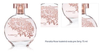 Floratta Rose toaletná voda pre ženy 75 ml 1