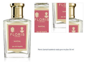 Floris Santal toaletná voda pre mužov 50 ml 1