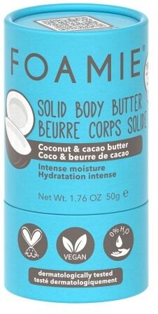 Foamie Solid Body Butter Shake Your Coconuts telové mlieko
