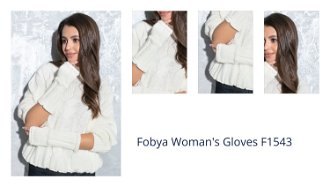 Fobya Woman's Gloves F1543 1