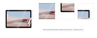 Fólia ScreenShield na displej pre Microsoft Surface Go 2 - Doživotná záruka 1