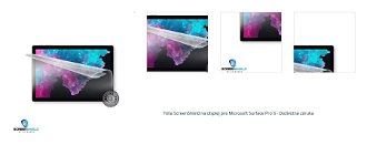 Fólia ScreenShield na displej pre Microsoft Surface Pro 6 - Doživotná záruka 1