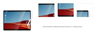 Fólia ScreenShield na displej pre Microsoft Surface Pro X - Doživotná záruka 1