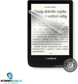 Fólia ScreenShield na displej pre Pocketbook 627 Touch Lux 4 - Doživotná záruka