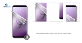 Fólia ScreenShield na displej pre Samsung Galaxy S9 - G960F - Doživotná záruka 1