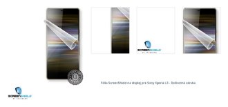 Fólia ScreenShield na displej pre Sony Xperia L3 - Doživotná záruka 1