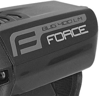 Force Bug-400 USB 400 lm Black Cyklistické svetlo 7