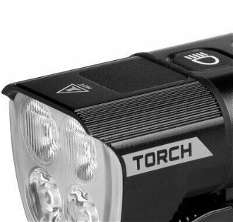 Force Torch-2000 2000 lm Black Cyklistické svetlo 6