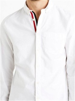 Biela pánska košeľa regular Celio Caolinea 5