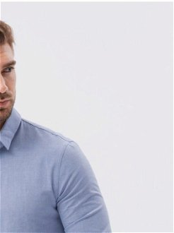 Formálne pre mužov Ombre Clothing - modrá 7