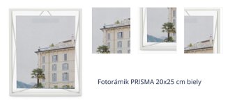 Fotorámik PRISMA 20x25 cm biely 1