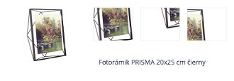 Fotorámik PRISMA 20x25 cm čierny 1