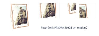 Fotorámik PRISMA 20x25 cm medený  1