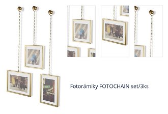 Fotorámiky FOTOCHAIN set/3ks 1