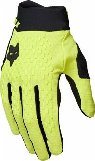 FOX Defend Gloves Fluorescent Yellow M Cyklistické rukavice