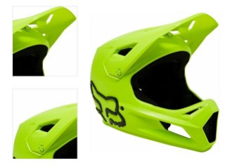 FOX Rampage Helmet Fluo Yellow L Prilba na bicykel 4