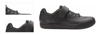 FOX Union Clipless Shoes Black 42,5 Pánska cyklistická obuv 4