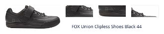 FOX Union Clipless Shoes Black 44 Pánska cyklistická obuv 1