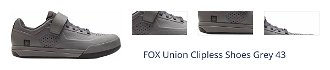 FOX Union Clipless Shoes Grey 43 Pánska cyklistická obuv 1