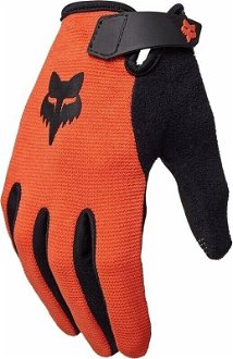 FOX Youth Ranger Gloves Orange M Cyklistické rukavice