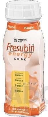 Fresubin Energy drink príchuť banánová 4 x 200 ml