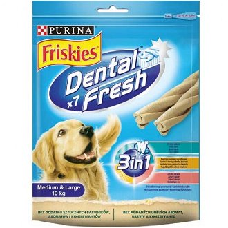 Friskies Dental Fresh pochúťka pre psov 180 g