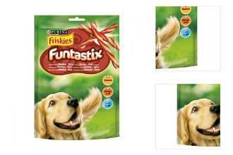 Friskies Funtastix pochúťka pre psa slaninka a syr 175 g 3