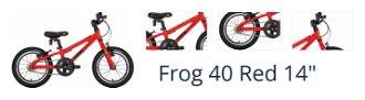 Frog 40 Red 14" Detský bicykel 1