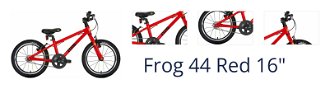 Frog 44 Red 16" Detský bicykel 1
