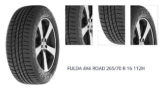 FULDA 265/70 R 16 112H 4X4_ROAD TL M+S FP 1
