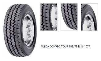 FULDA 195/75 R 16 107R CONVEO_TOUR TL C 1