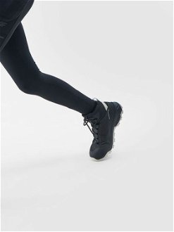 Dámske rýchloschnúce bežecké nohavice na trail running - čierne 9