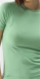 Dámske bezšvové bežecké tričko na trial running - zelené 5