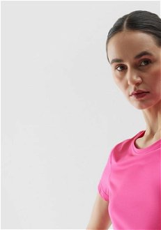 Dámske tréningové tričko z recyklovaných materiálov - ružové 6